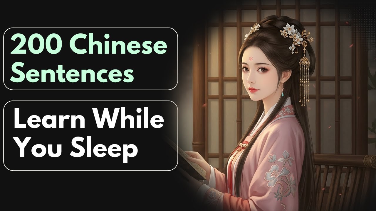Learn 200 Chinese Sentences While You Sleep | Chinese Conversation #29