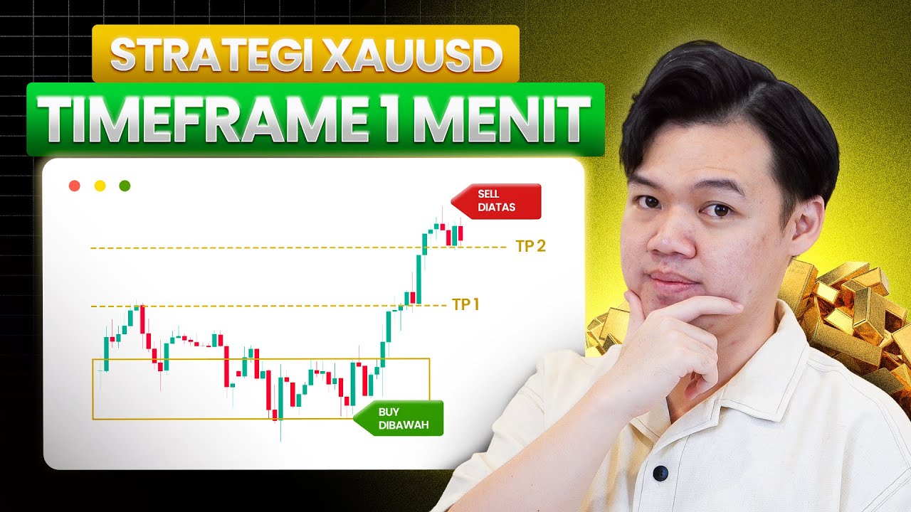 METODE RAHASIA SCALPING XAUUSD (GOLD) DI TIMEFRAME 1 MENIT