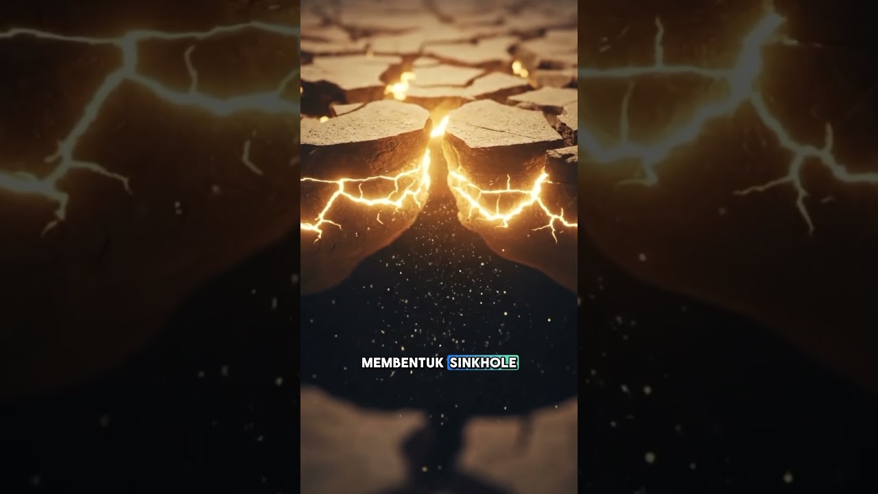sebenarnya, bagaimana proses terjadinya sinkhole? #sinkhole #sumbar #fenomenaalam #lubang #misteri