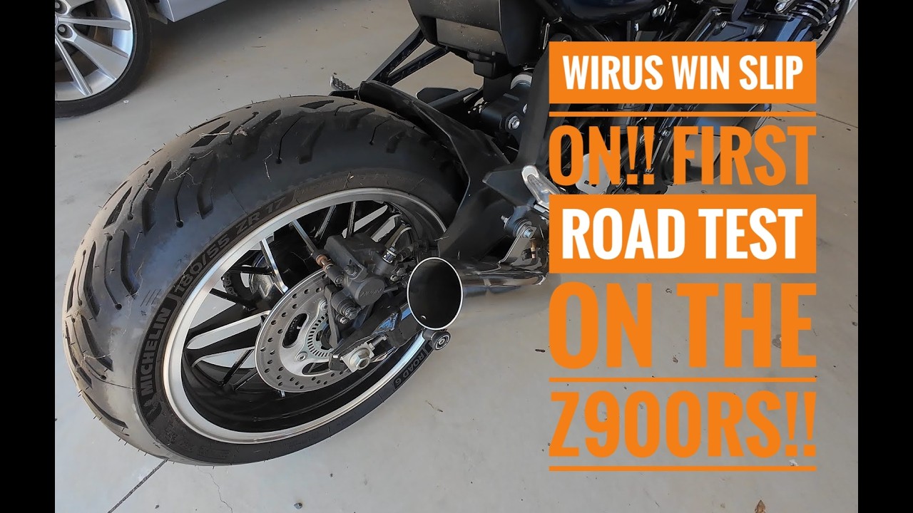 Тест-драйв Z900RS с глушителем Wirus Win Slip-On | Fatboy наконец-то раскрыл свой потенциал