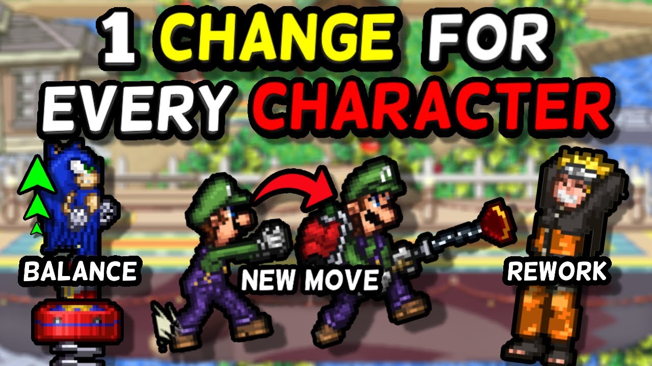 1 CHANGE For EVERY SSF2 Character I Want in the Next Update!