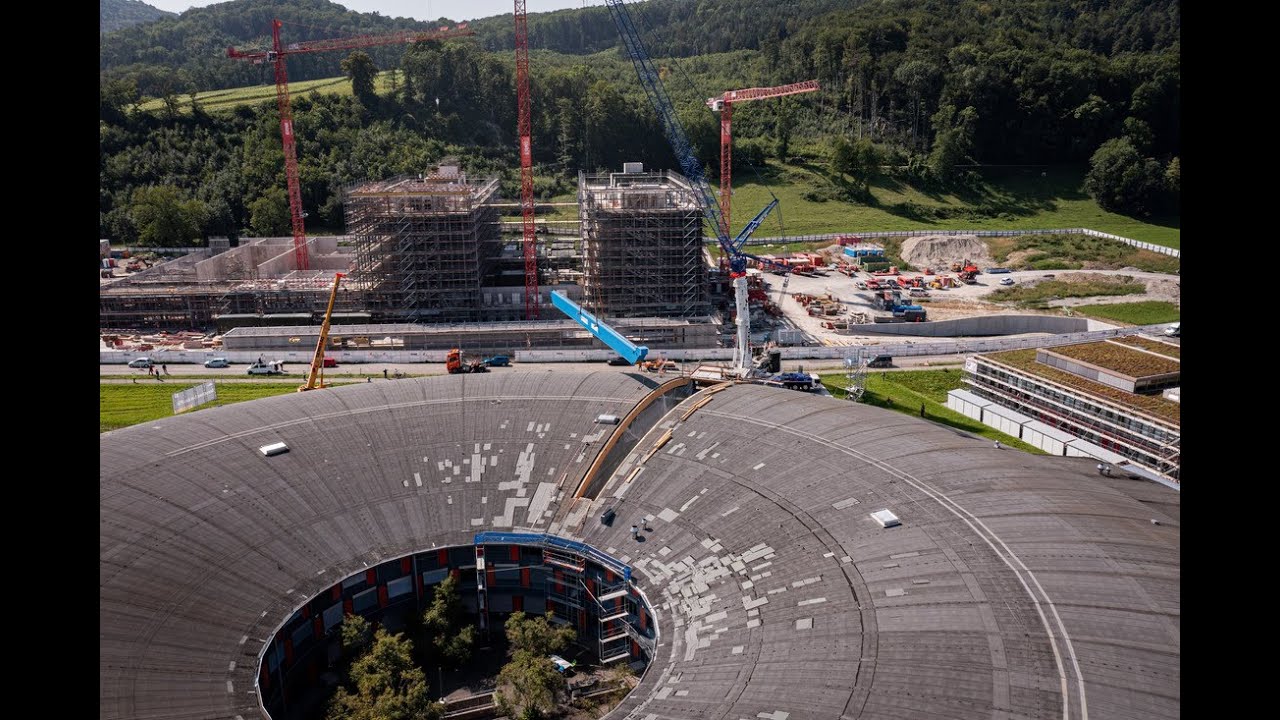 BRUNNHUBER special overhead crane for Paul Scherrer Institut in Switzerland , PSI