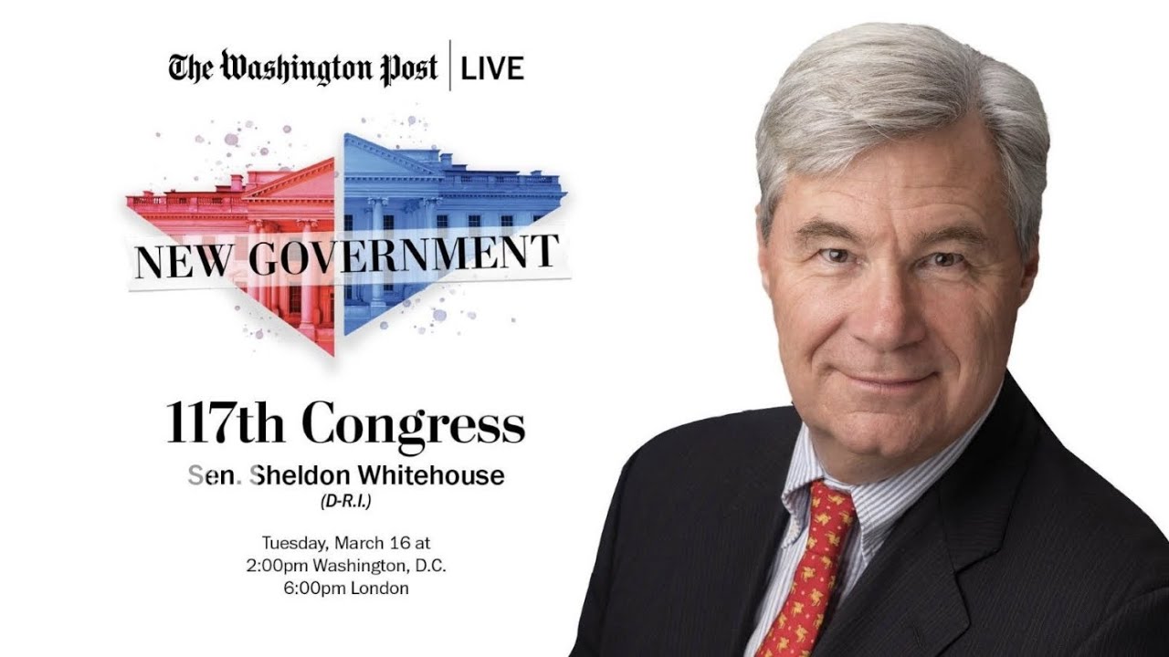 Sen. Sheldon Whitehouse on judicial system and raising minimum wage (Full Stream 3/16)
