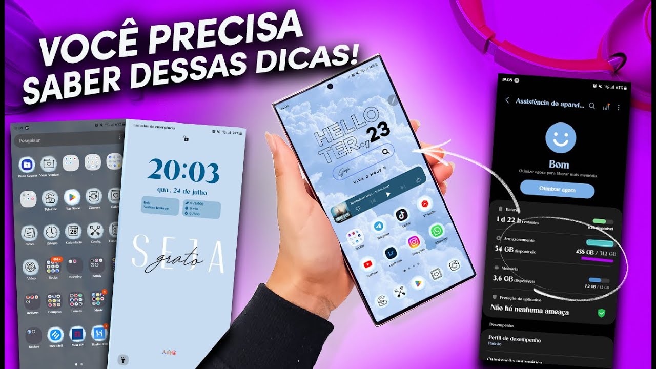 🚨10 DICAS DE COMO ORGANIZAR SEU CELULAR ANDROID!