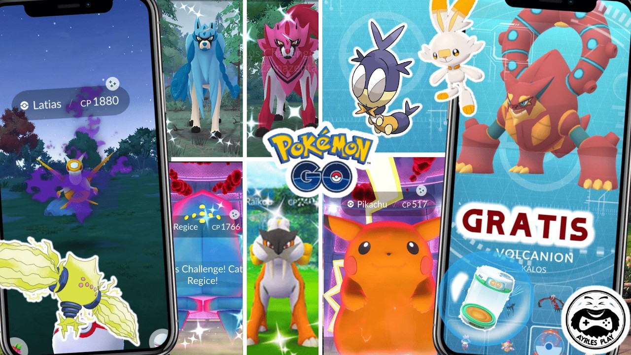 TODOS LOS EVENTOS POKÉMON GO MARZO 2026 | VOLCANION GRATIS, ZACIAN y ZAMAZENTA SHINY en POKEMON GO
