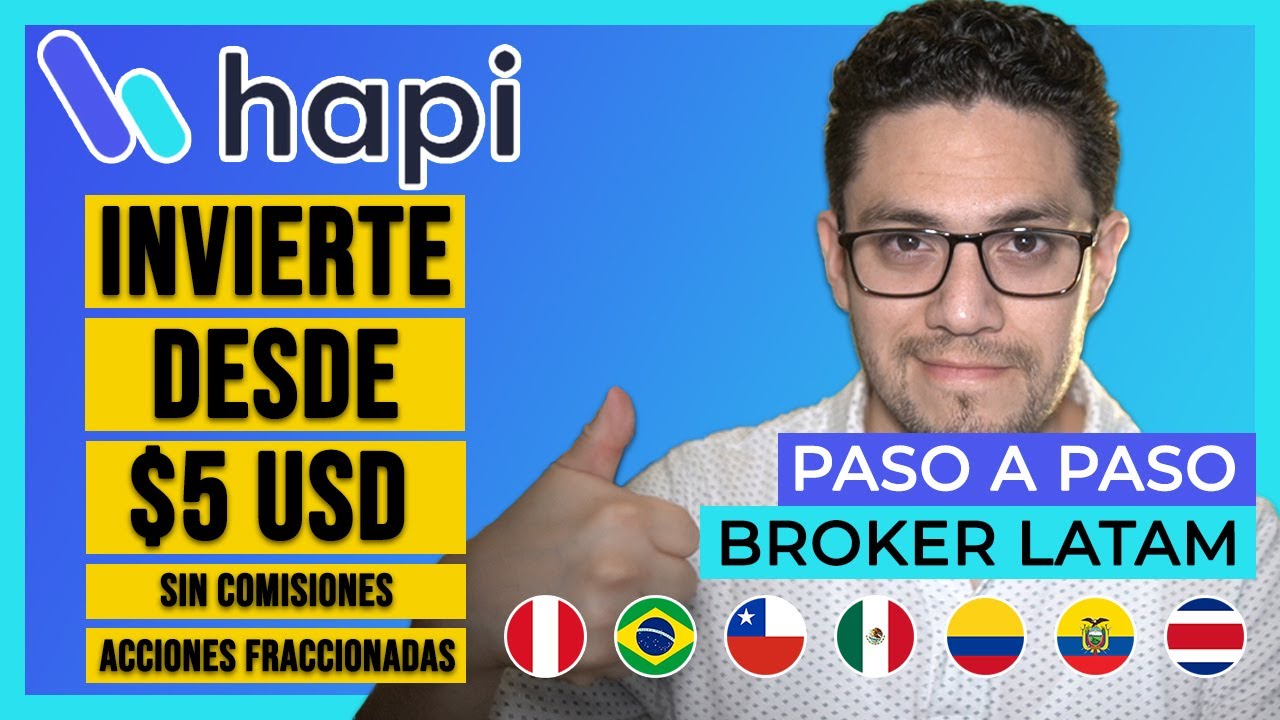 ☝ HAPI 🥇 broker para LATINOAMERICA 🔥 TUTORIAL PASO A PASO