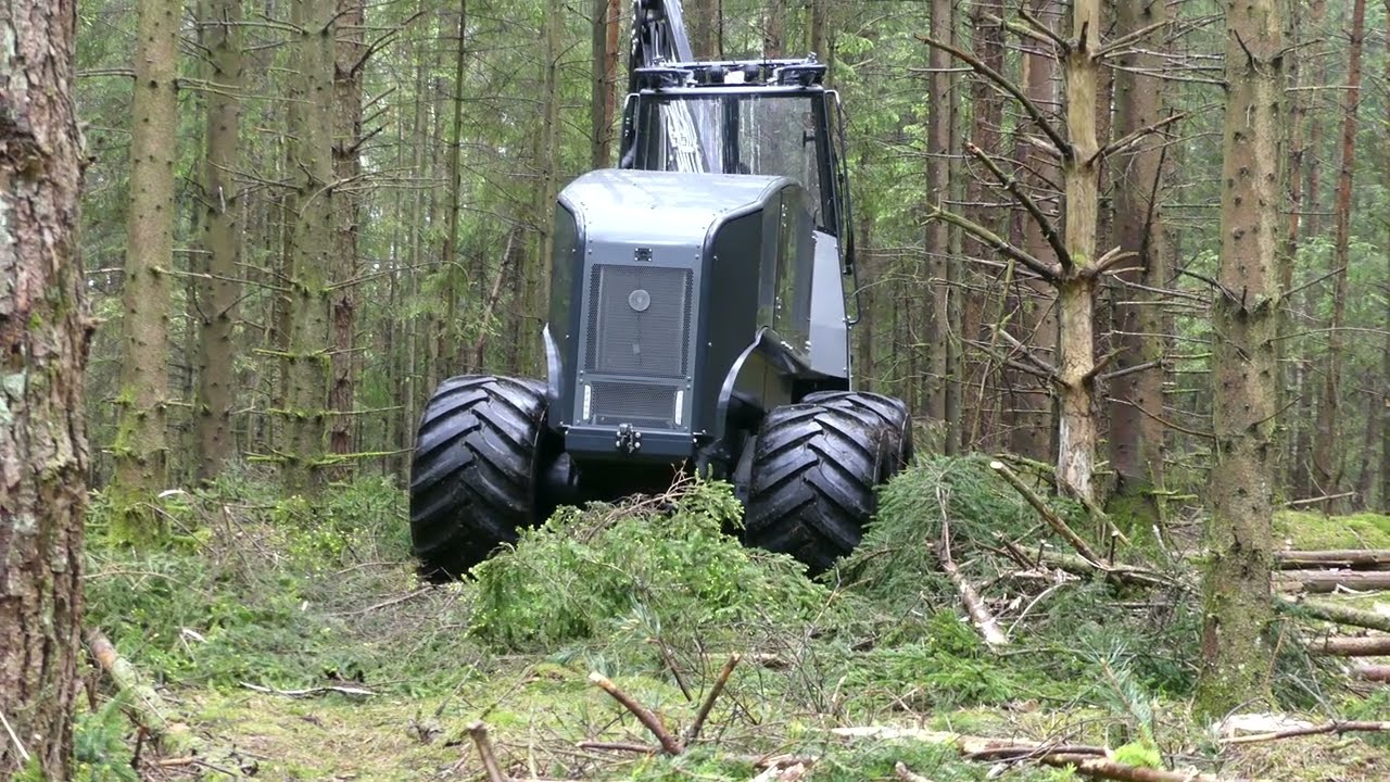 Malwa 980  - ny åttahjulig skördare