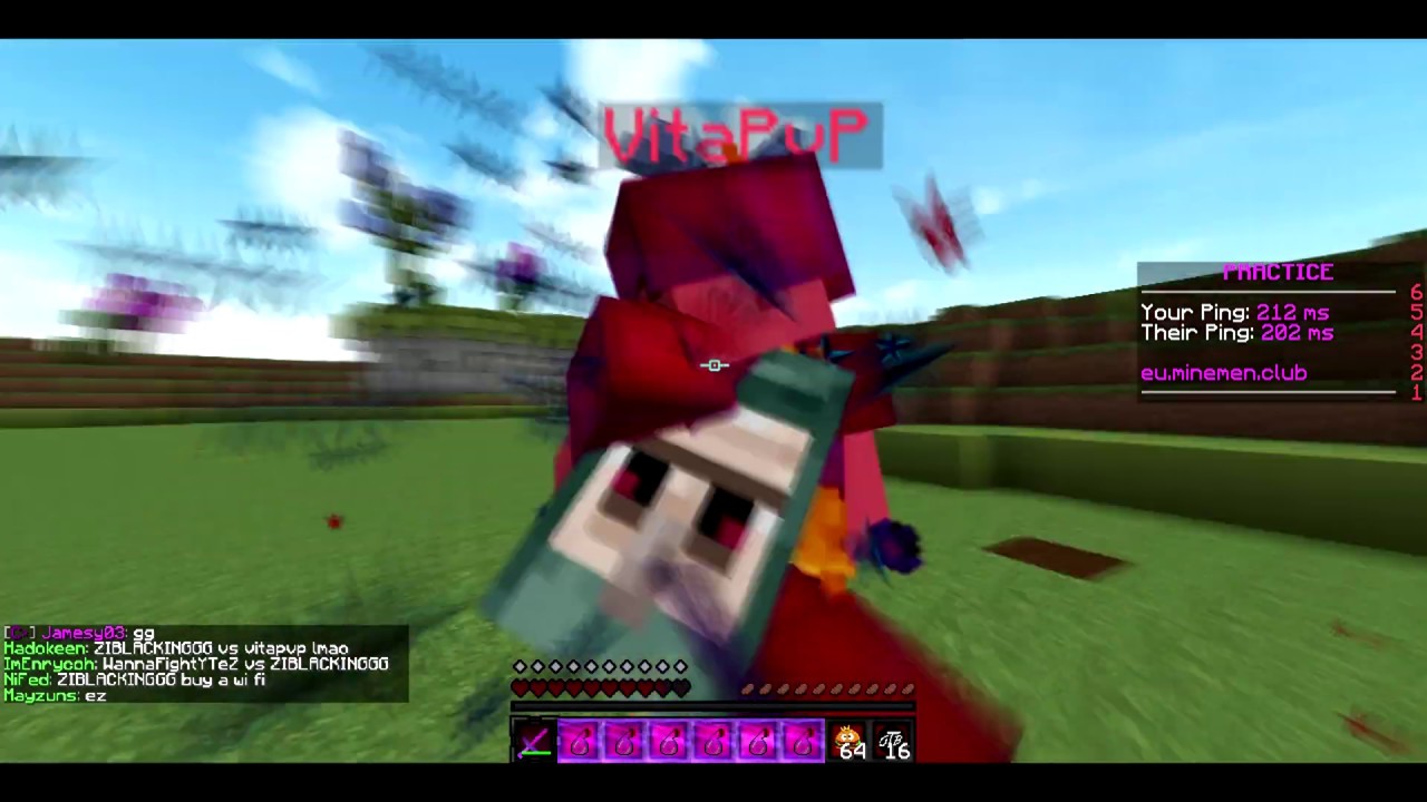 CRAZY ZIBLACKING USING AUTOCLICK IN MINECRAFT [EXPOSED]