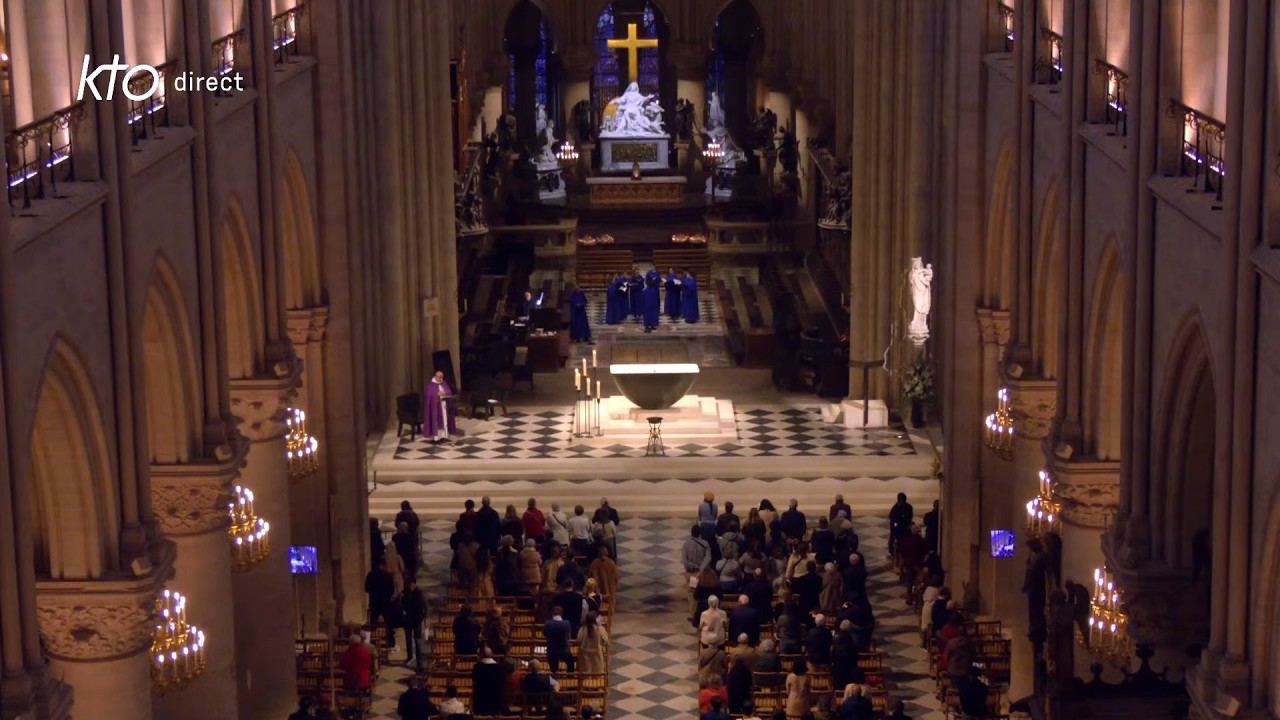 V&ecirc;pres du 10 mars 2026 &agrave; Notre-Dame de Paris