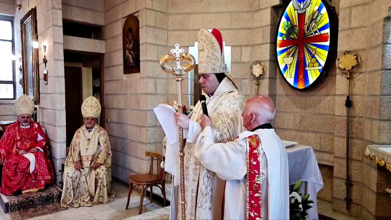 The Installation Service of the new bishop HE Mar Yacoub Ephrem Semaan - Syriac Catholic Church