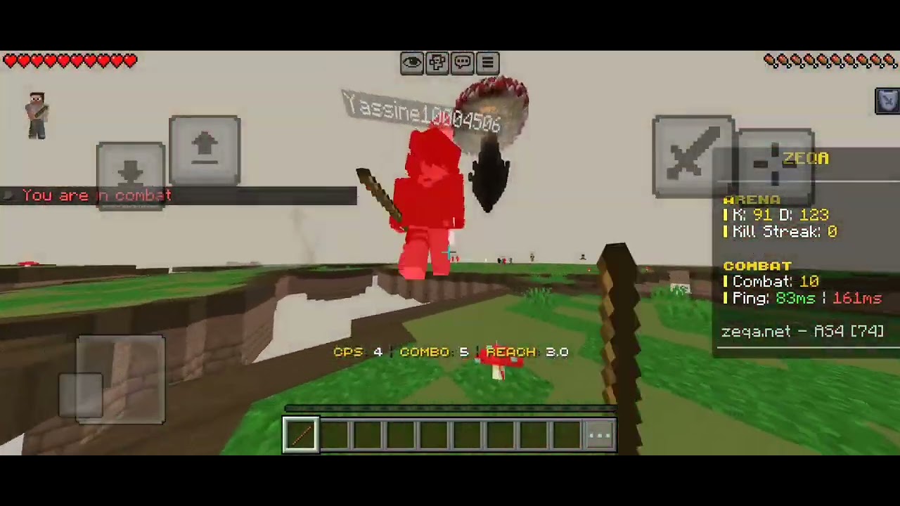 Minecraft God PvP⚡ #shorts