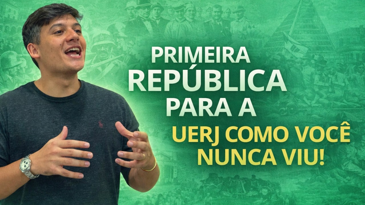 PRIMEIRA REPÚBLICA PARA A UERJ COMO VOCÊ NUNCA VIU! SOS UERJ {Prof.Matheus Viug}