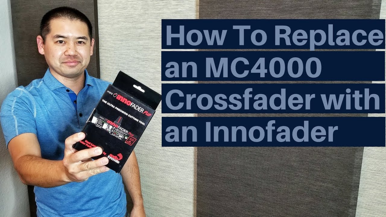 How To Replace the Denon MC4000 Crossfader with an Innofader
