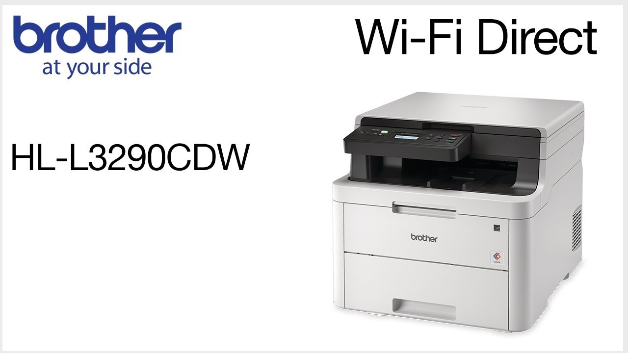 Подключитесь к HLL3290CDW с помощью Wi-Fi Direct