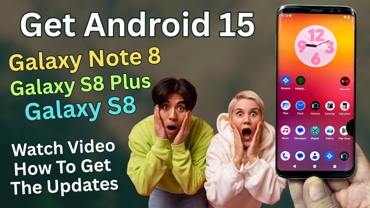 Обновление Galaxy Note 8 Galaxy S8 Plus и Galax S8 до Android 15 😉😗 #технология #обновление #руко...
