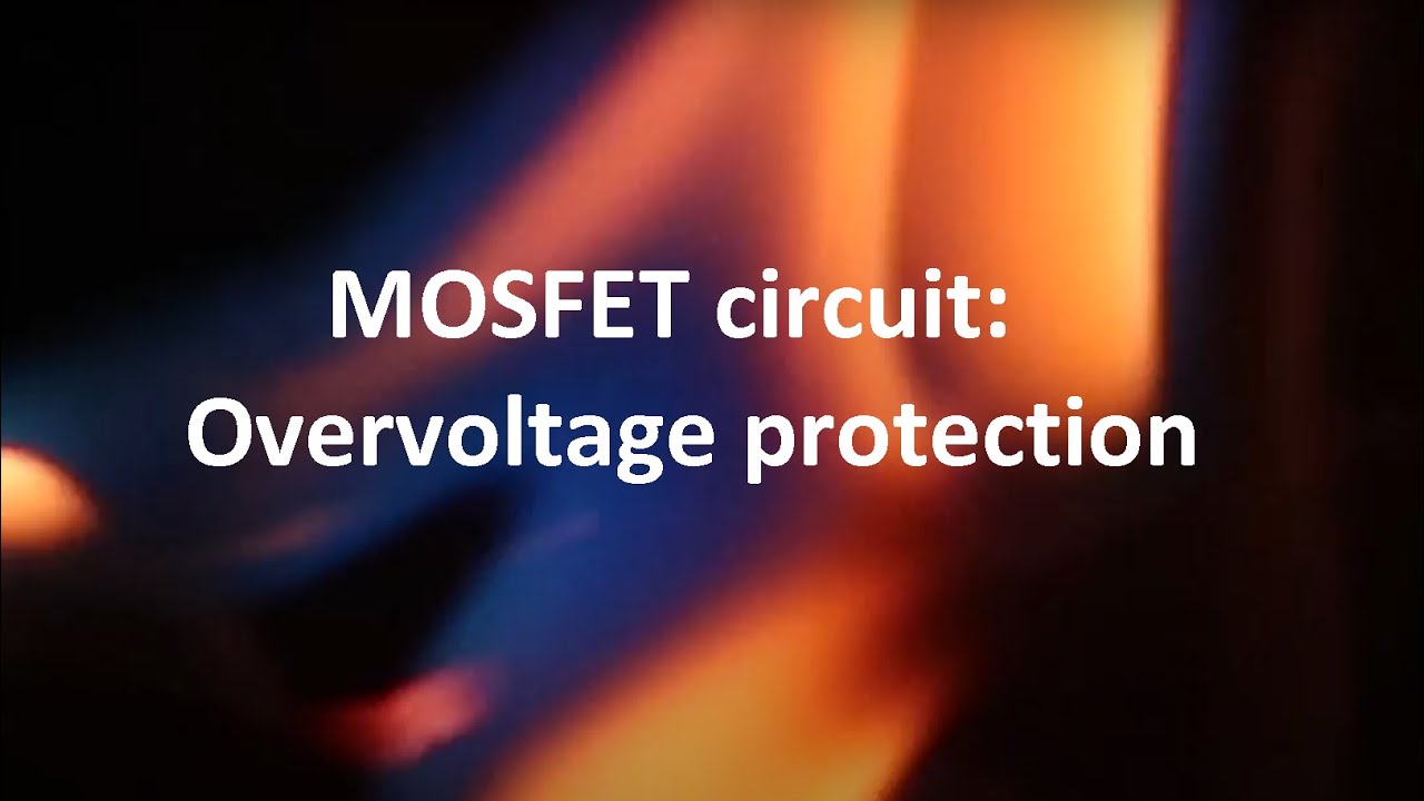 Overvoltage protection circuit with P-MOSFET