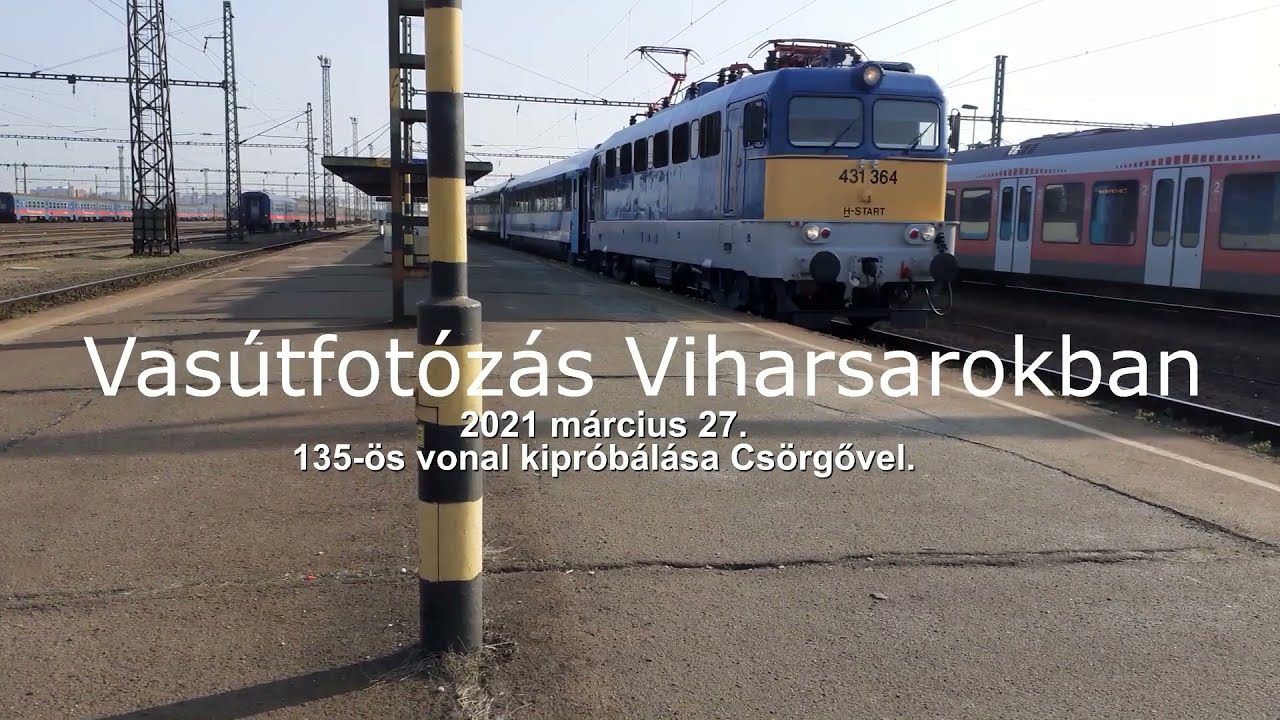 Szeged-Békéscsaba vonal kipróbálása