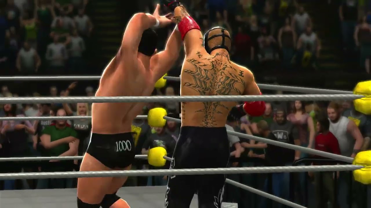 WWE 13 - Рей Мистерио младший против Дина Маленко - Матч за титул чемпиона в полутяжелом весе: WC...