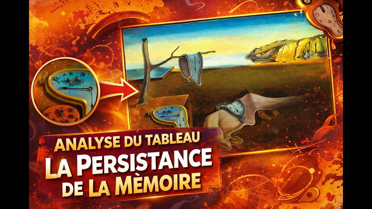 ANALYSE : La Persistance de la mémoire - Salvador Dalí ⏱️
