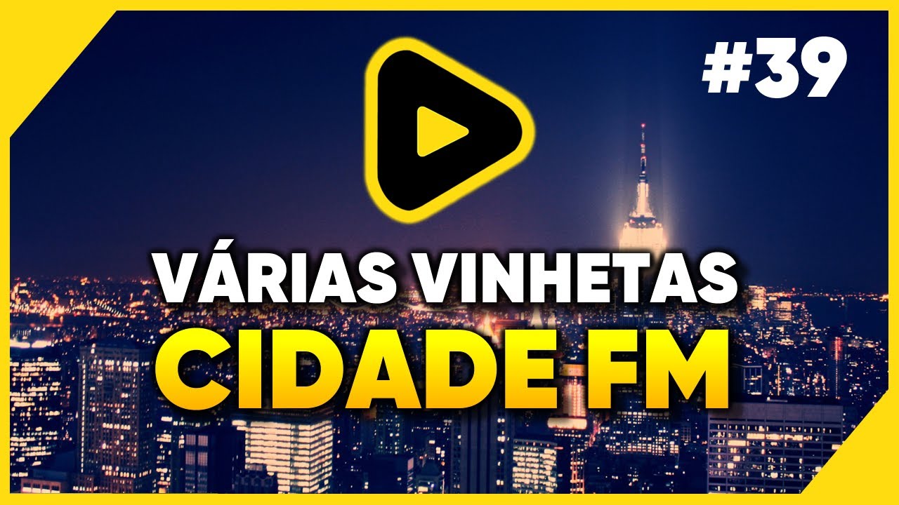 Várias VINHETAS da Rádio Cidade FM  - VinhetaGratis.com.br