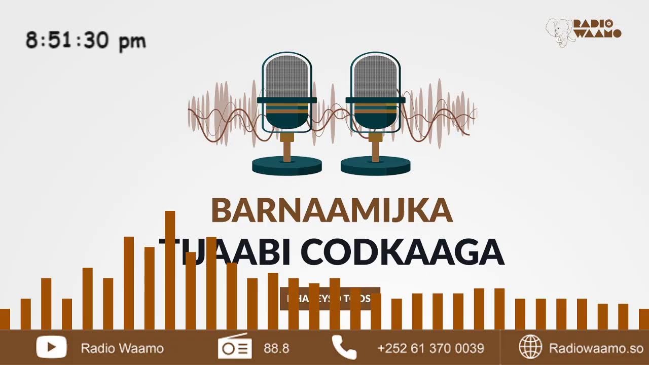 Barnaamijka Tijaabi Codkaaga ee Waamo Radio