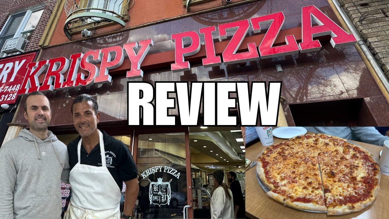 I Visited Krispy Pizza In Brooklyn New York #pizza