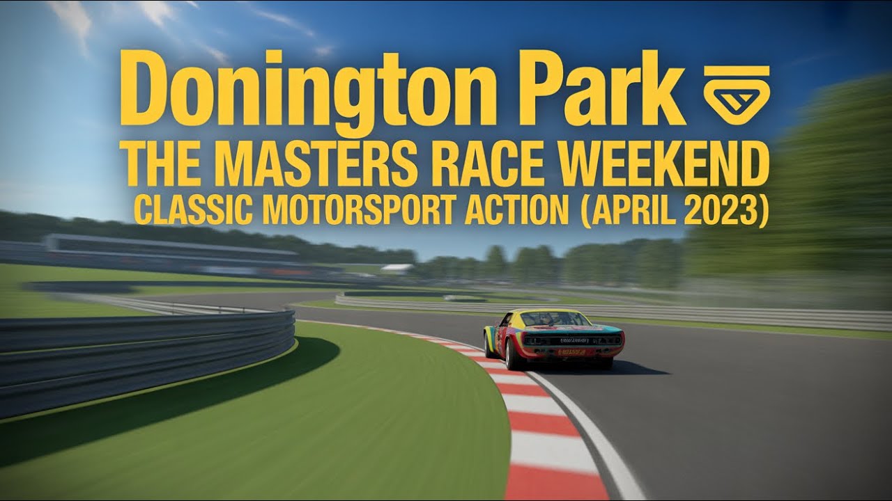 The Masters at Donington | Iconic Liveries & Historic Pace