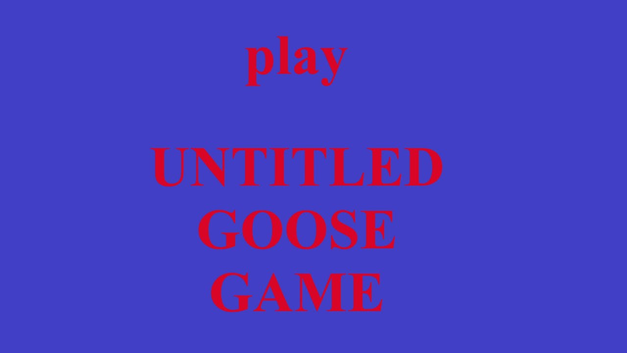 Dr. Q & Miss Viv - Untitled Goose Game - 01