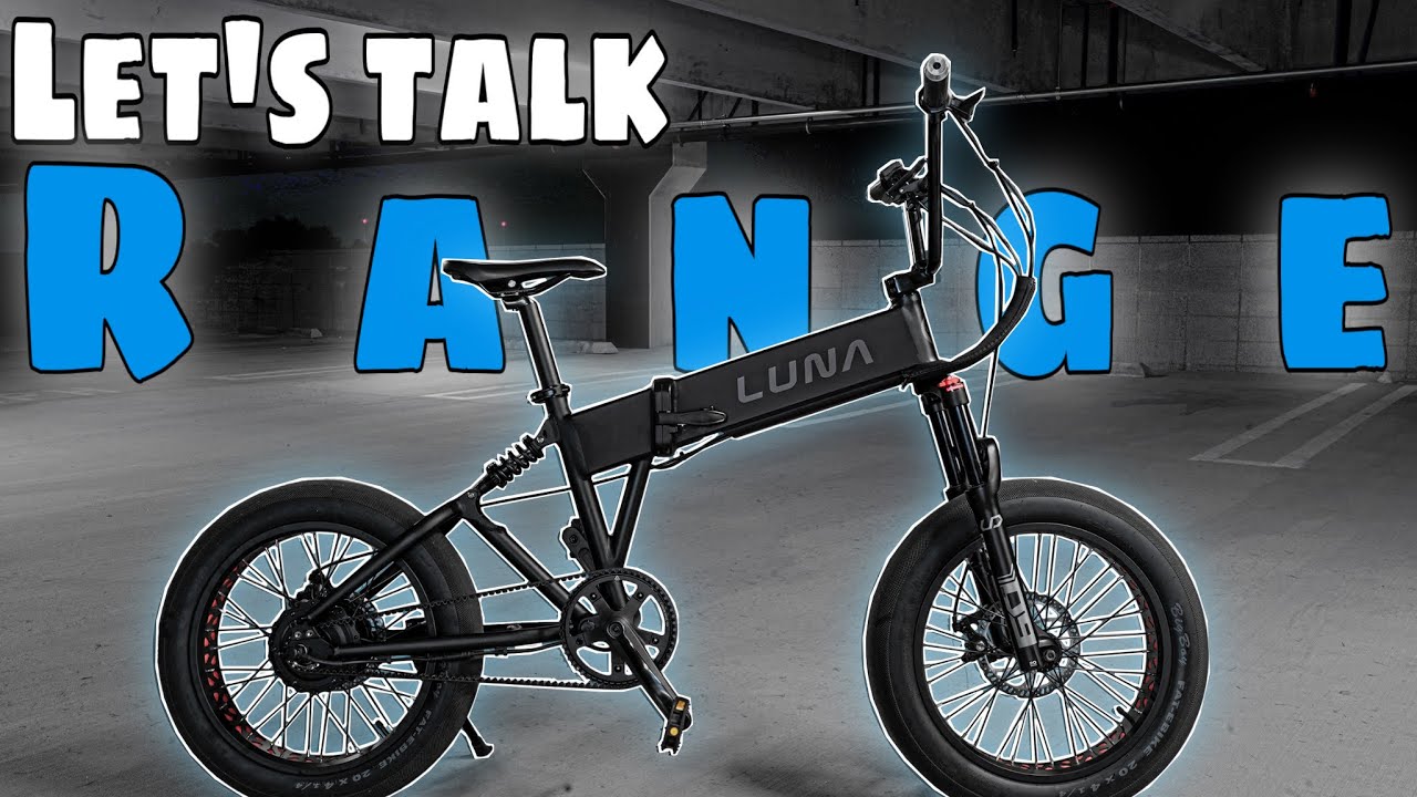 Luna Eclipse Folding Electric Bike - A Range Test #ebike #bike