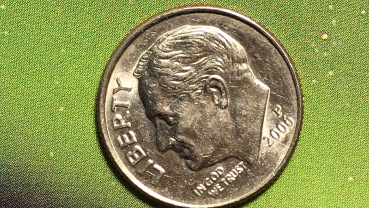 Roosevelt Strange Magic letters X face 2006 coin.