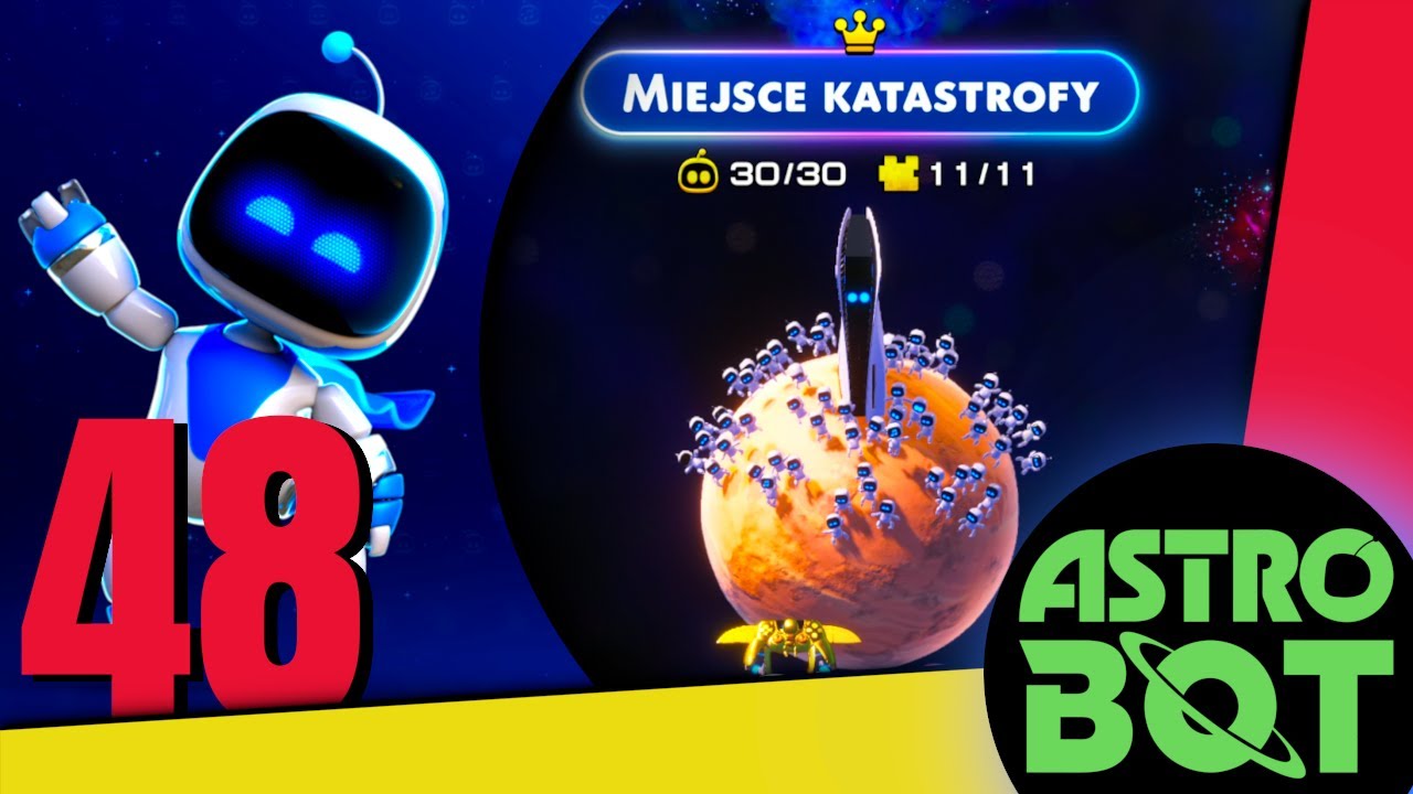 Astro Bot (100%) #48 - Miejsce Katastrofy - Wszystkie Boty i Puzzle | PS5 4K 60FPS HDR