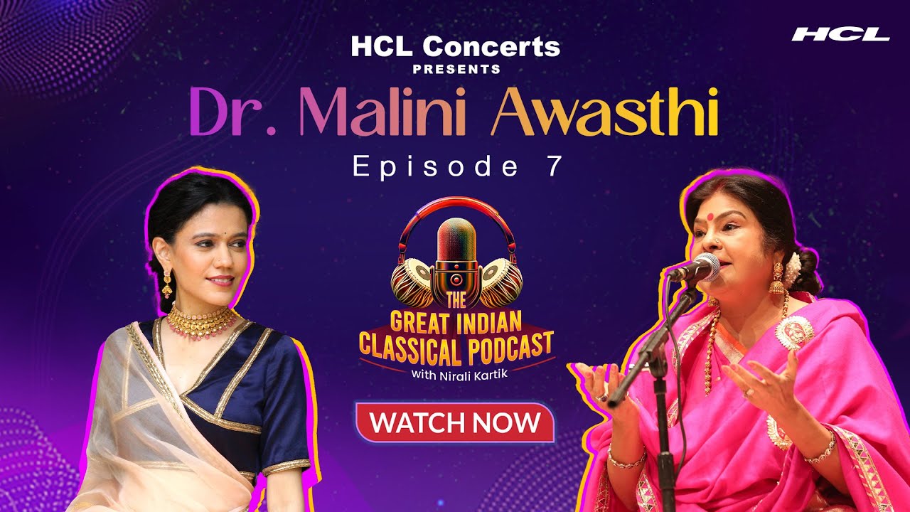 Understanding Indian Folk music with Padma Shri awardee Dr. Malini Awasthi on TGICP wt.Nirali Kartik