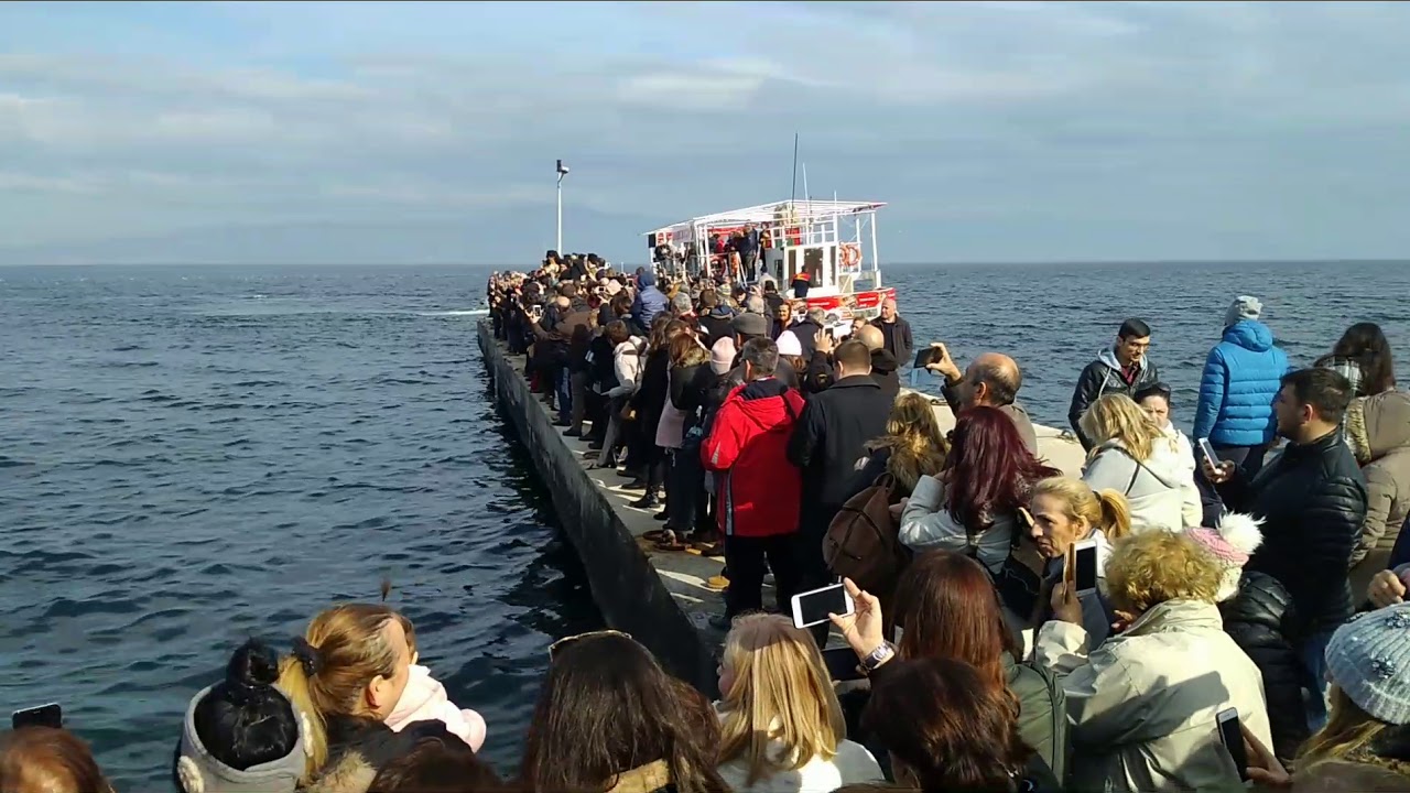 Trilye'de bir ilk denizden haç çıkartma