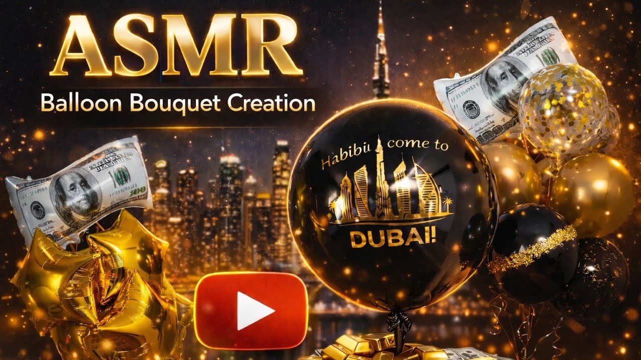 ASMR FULL VIDEO 4K Habibi come to Dubai!🌇