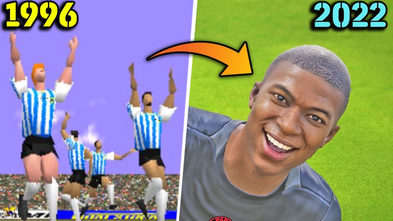 🔥 PES Evolution 1996 - 2022⚽History of eFootball PS1 - PS5 | Fujimarupes