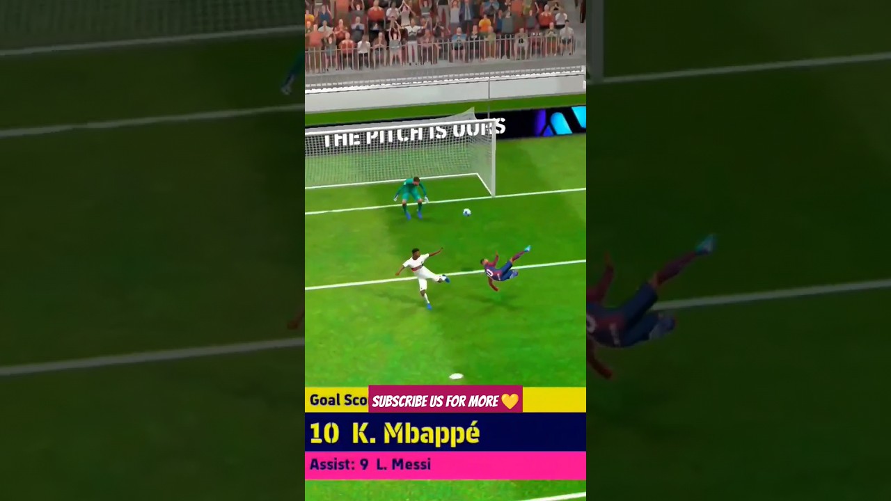 ONLY MBAPPE CAN DO THAT #efootball #football #messi #ronaldo #gameplay #goat  #mbappe #youtubeshorts