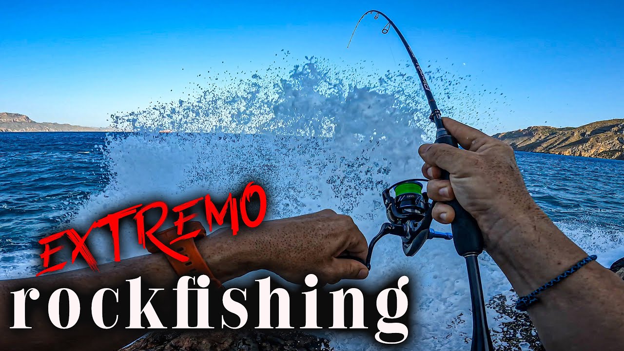 ROCKFISHING EXTREMO❗❗❗ La EMOCI&Ograve;N de la PESCA entre ROCAS Y OLAS. VLOG 58