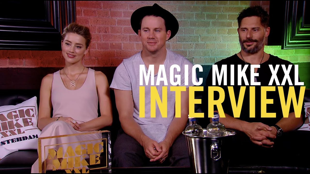 Magic Mike XXL - Interview - Channing Tatum + Joe Manganiello + Amber Heard - Pathé