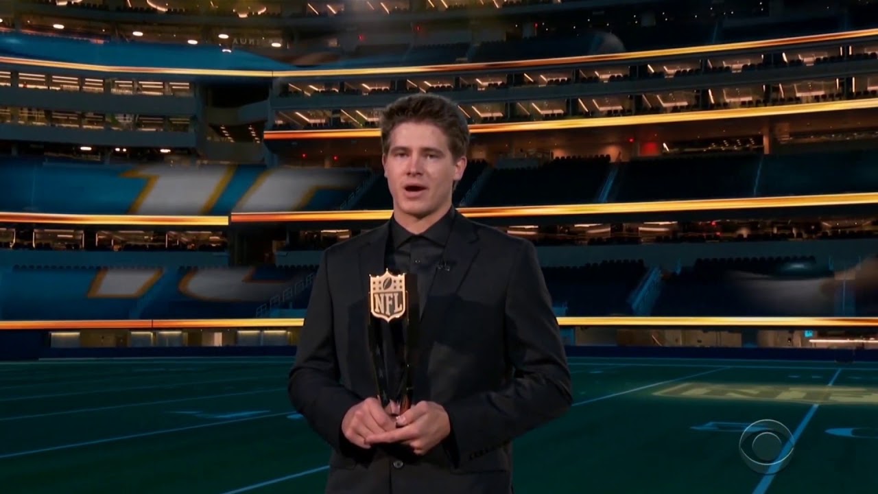 Justin Herbert Wins Offensive-Rookie of The Year | NFL Honors