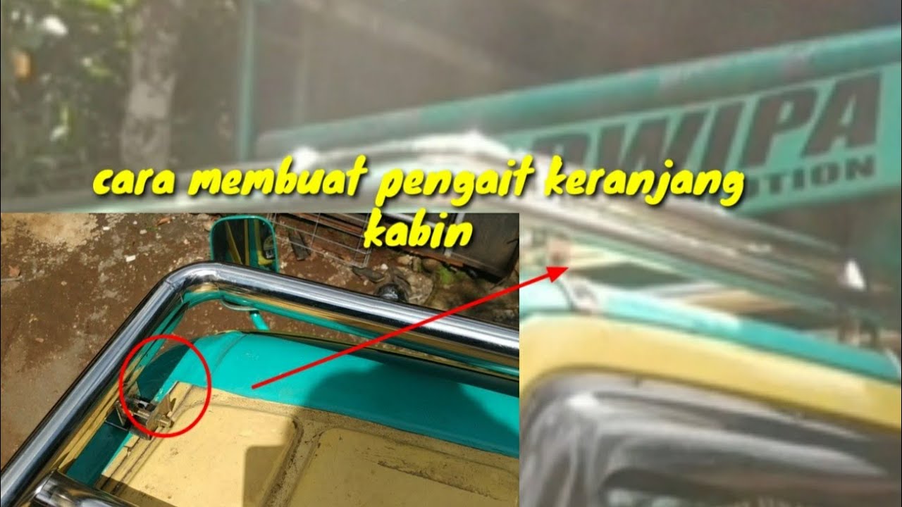 cara buat pengait keranjang kabin truck #simplemamelasrapet