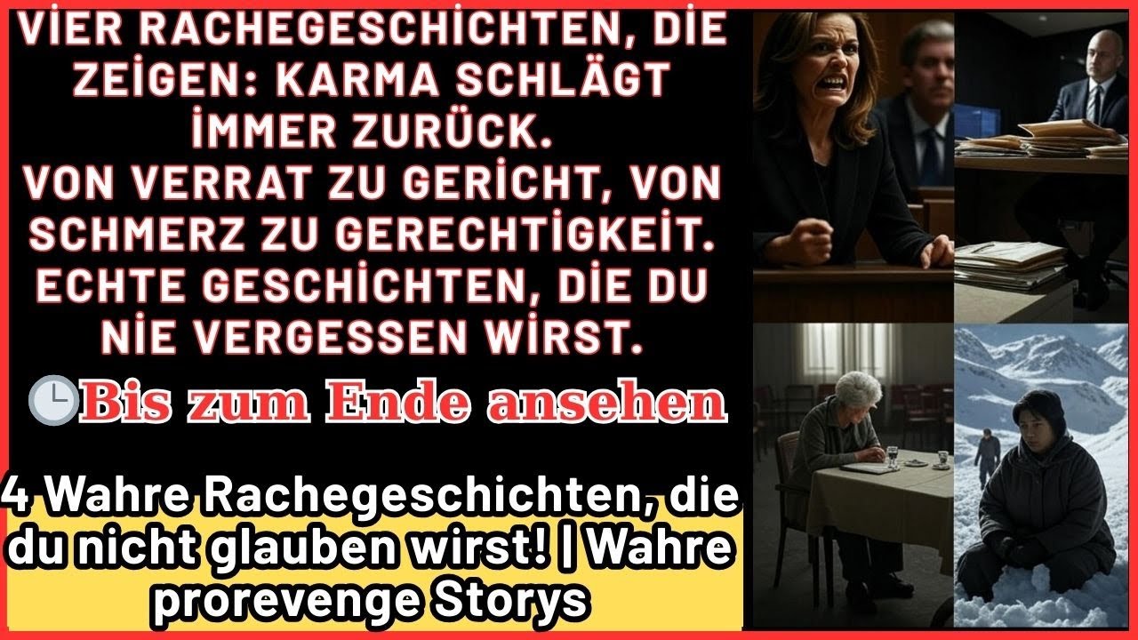 4 Wahre Rachegeschichten, die du nicht glauben wirst!  Wahre prorevenge Storys