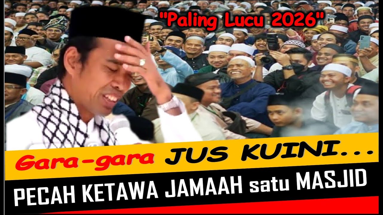 PECAH KETAWA JAMAAH gara-gara JUS KUINI - Ustadz Abdul Somad Paling Lucu #uas #viralvideo #viral
