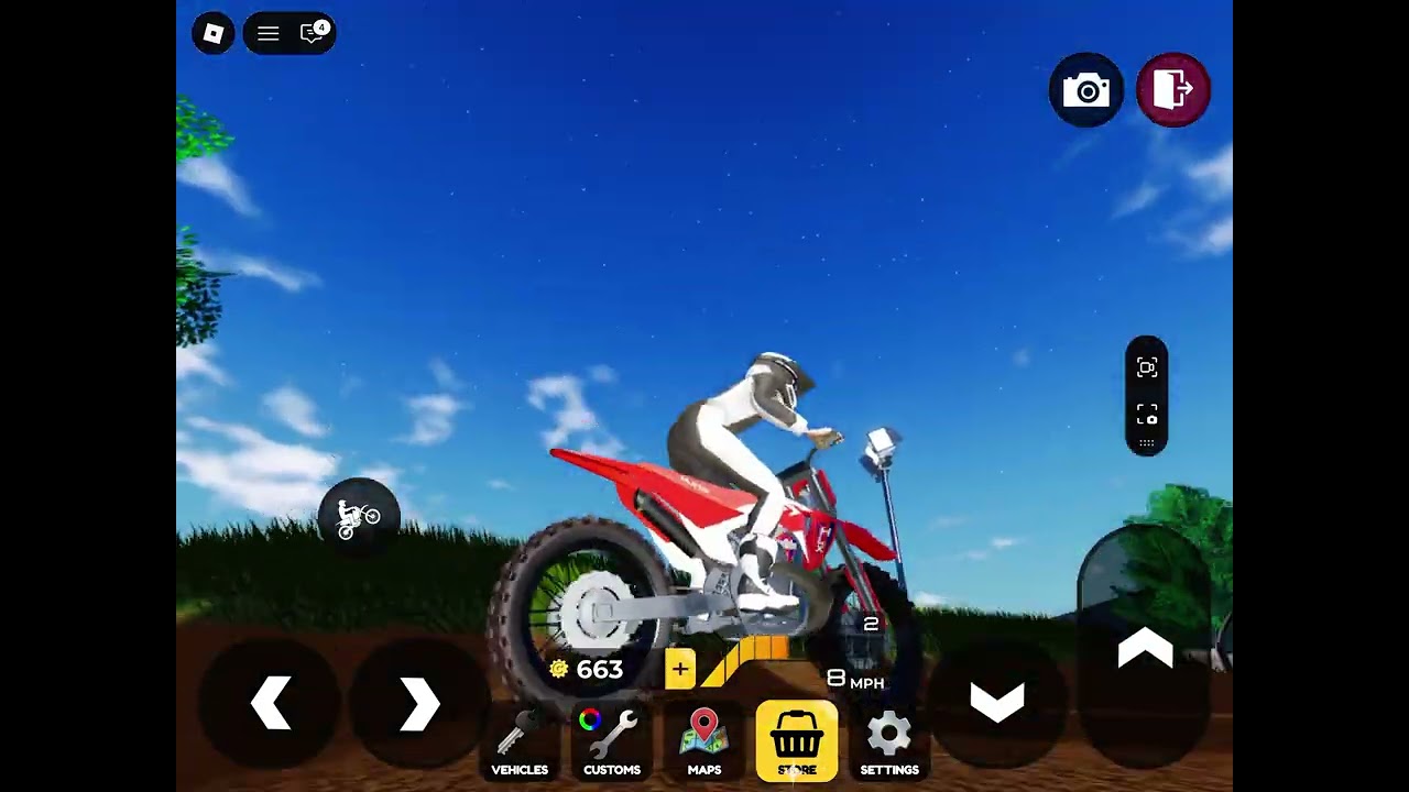 Me playing MX world in Roblox 