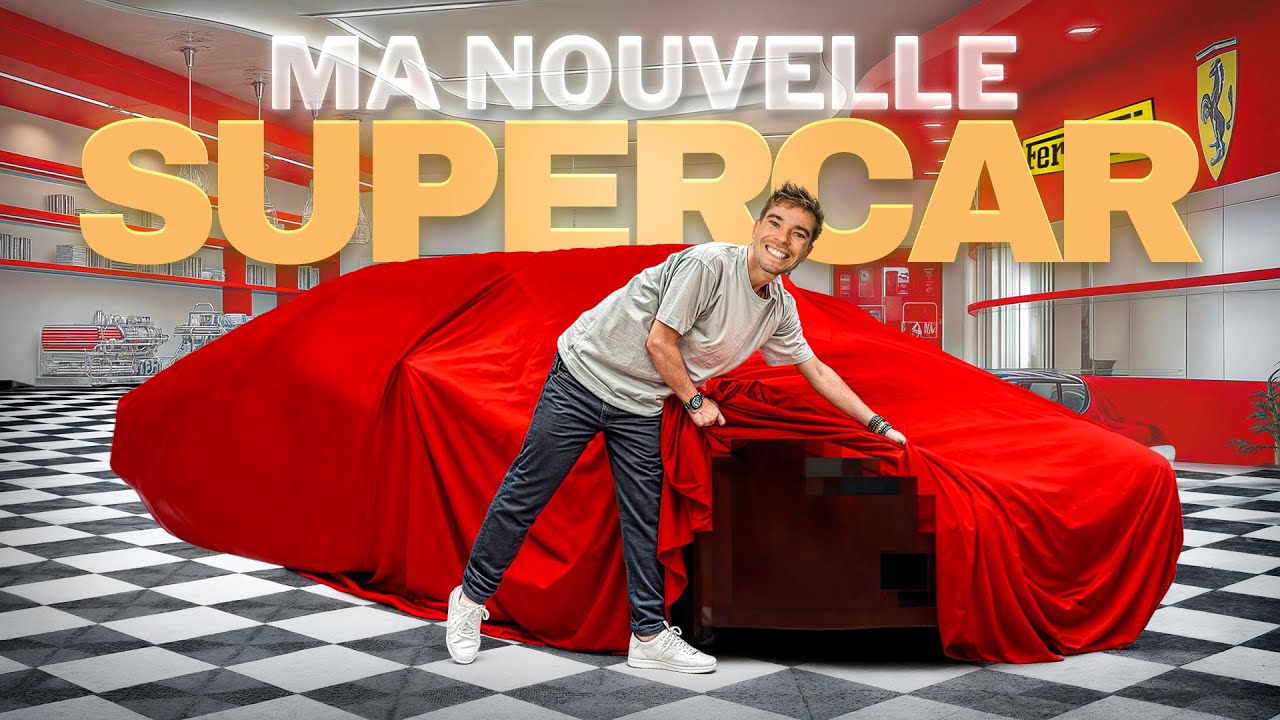 J'AI ACHETÉ MA FERRARI DE RÊVE !! 😱 J'attend ce moment depuis 15 ans...
