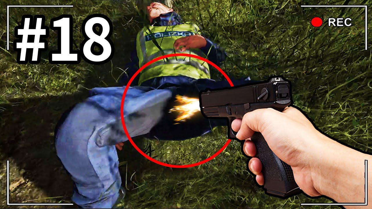 #18一日警察GTA版!!通緝犯在警車裡搞3p搞出BUG？接到血拳組織的來電...【爆笑遊戲】中秋烤肉