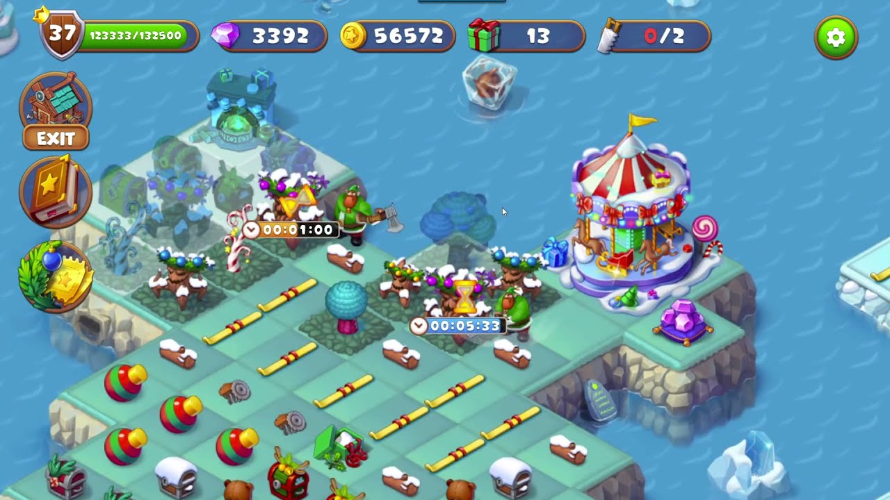 (Game Mergest Kingdom) Christmas Event: Open the last land!