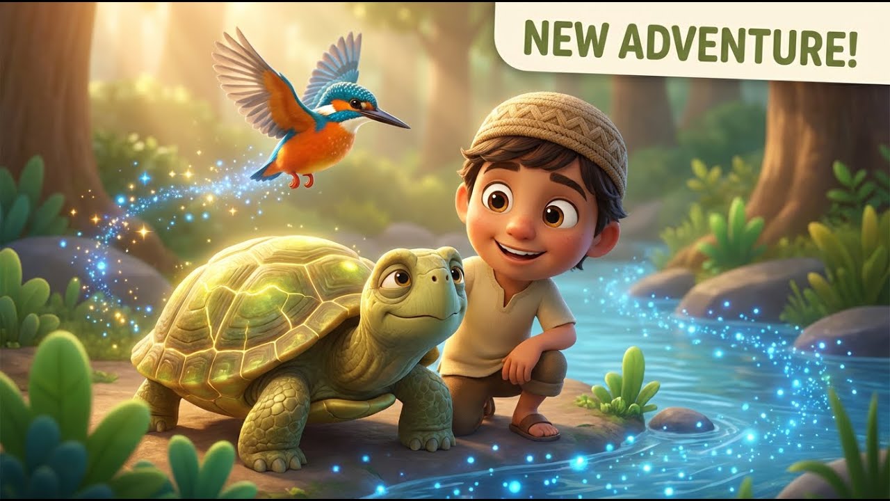 The River Came Back | Emotional Kids Story | Nashra KidsThe Turtle Who Saved the River