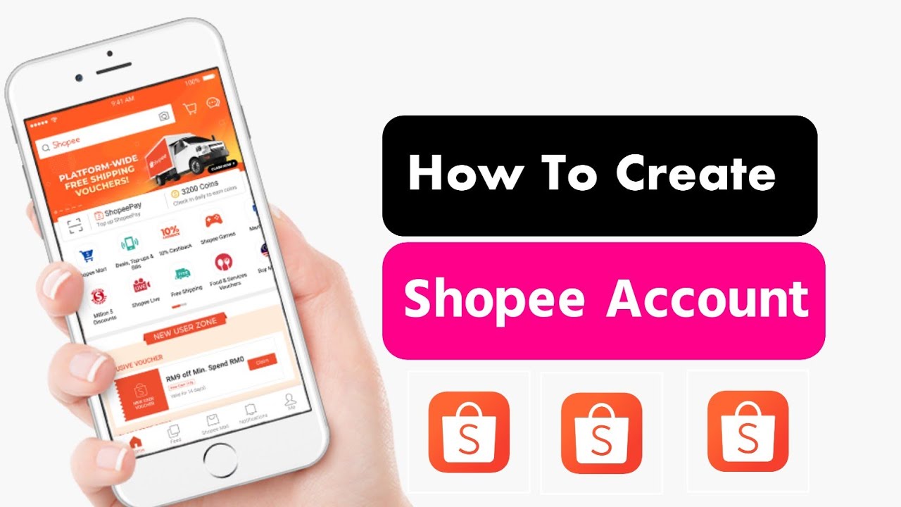 How To Create Shopee Account | কিভাবে Shopee অ্যাকাউন্ট তৈরি করবেন