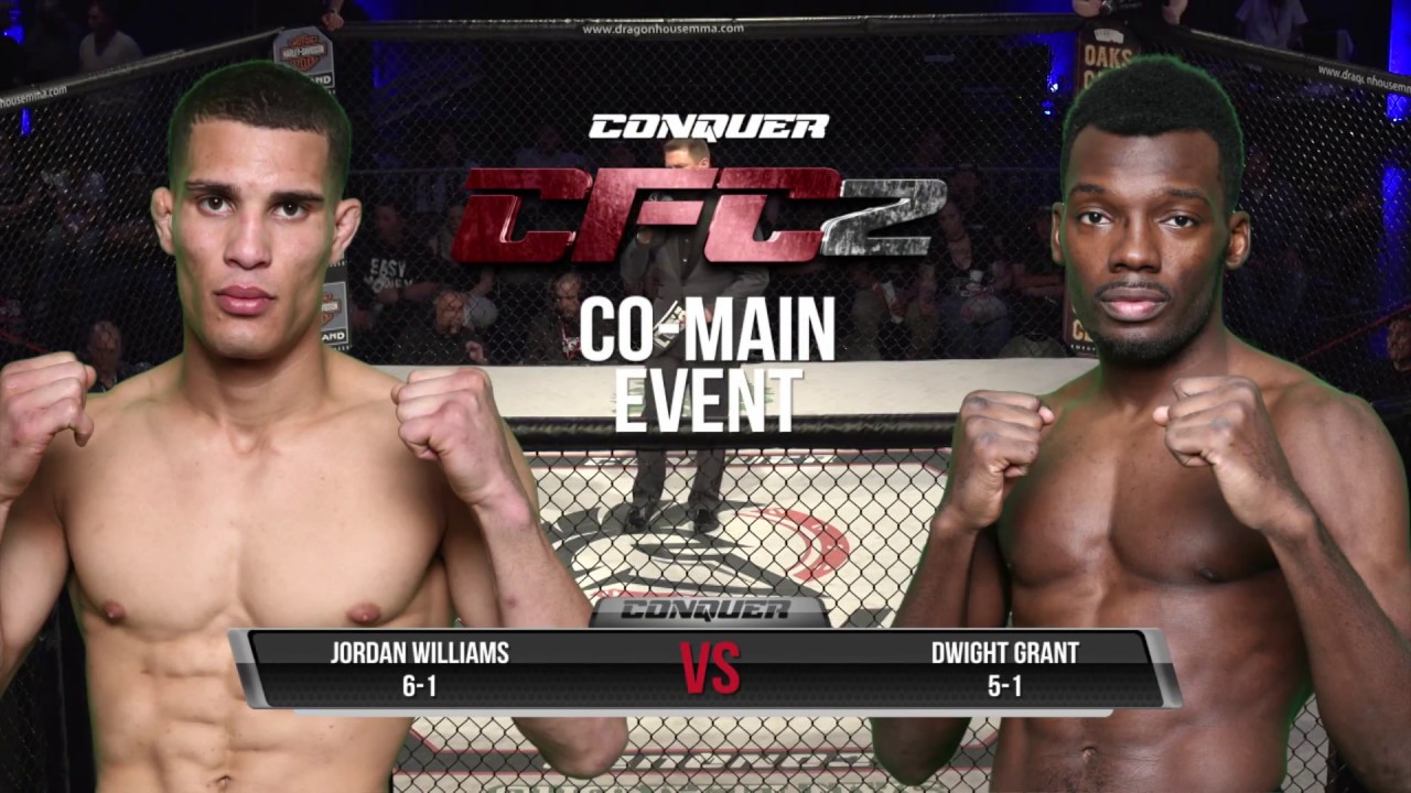 Jordan Williams VS Dwight Grant - CFC2 [FULL FIGHT]