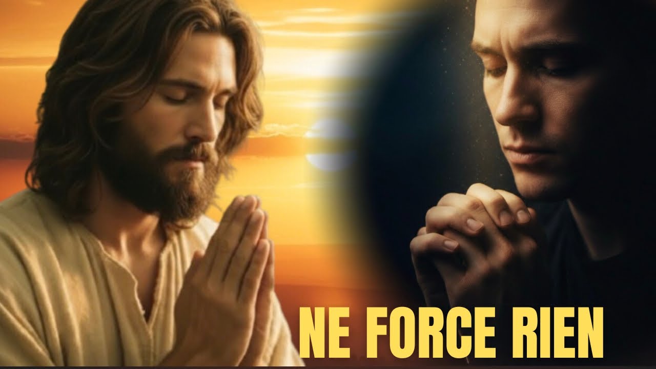 Ne force rien... Dieu fera arriver ce qu'il a promis